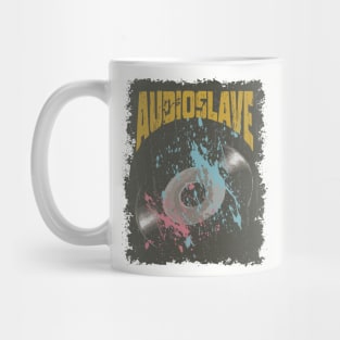 Audioslave Vintage Vynil Mug